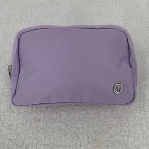 Lululemon Everywhere Belt Bag 1L Wordmark Crossbody Lilac Ether White Opal NWT